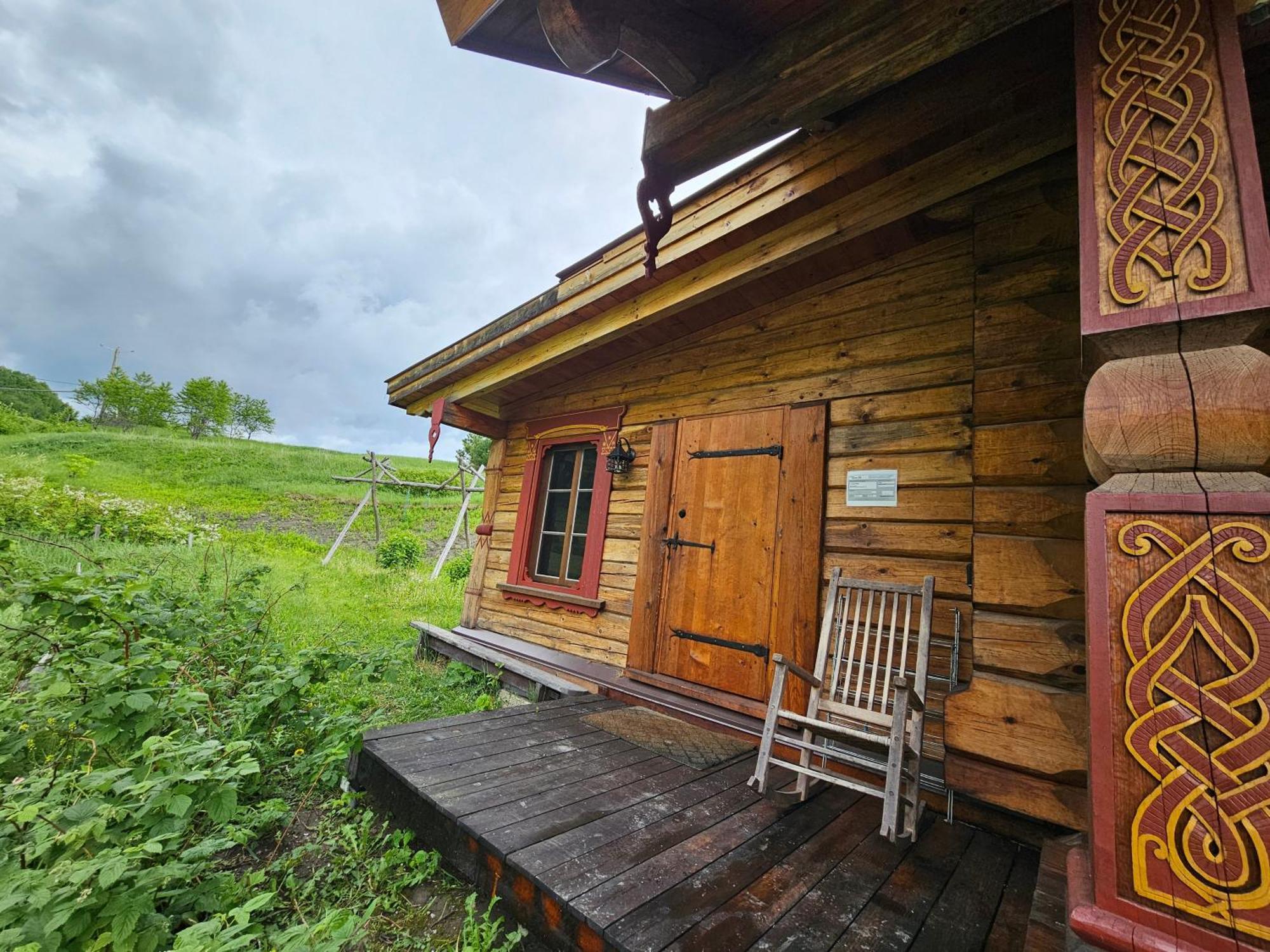Le Repaire Viking Bed & Breakfast Sainte-Rose-du-Nord Bagian luar foto